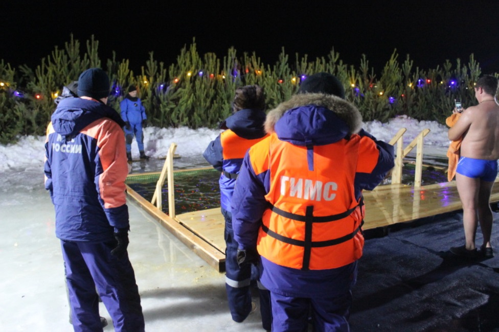 В Пензенской области прошли Крещенские купания
