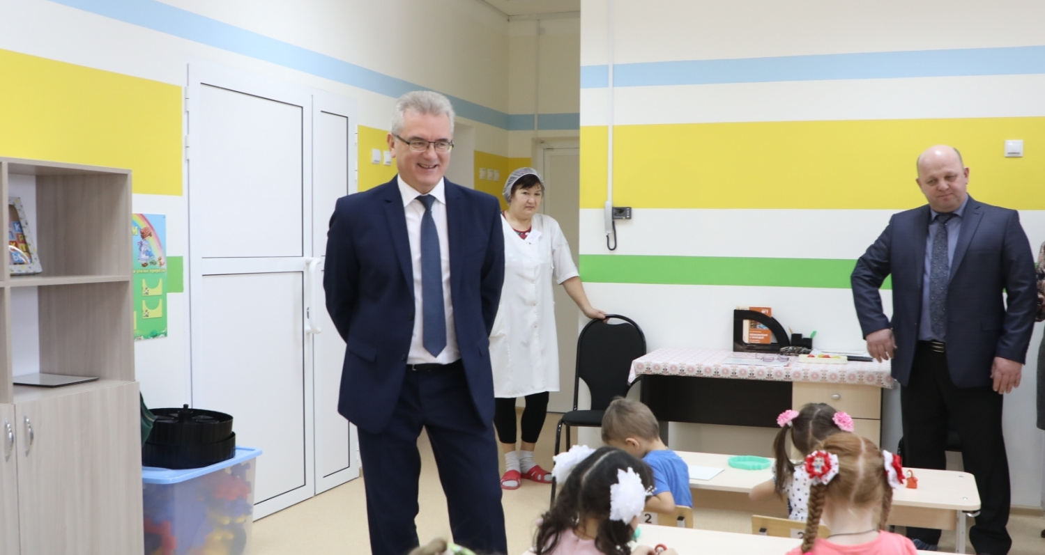 В Пензенской области открыли новый детсад с ясельной группой