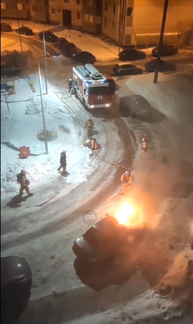 Стала известна причина внезапного возгорания «Приоры» в Заречном