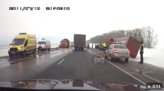 Смертельная авария под Пензой: в ДТП с тягачом погиб мужчина