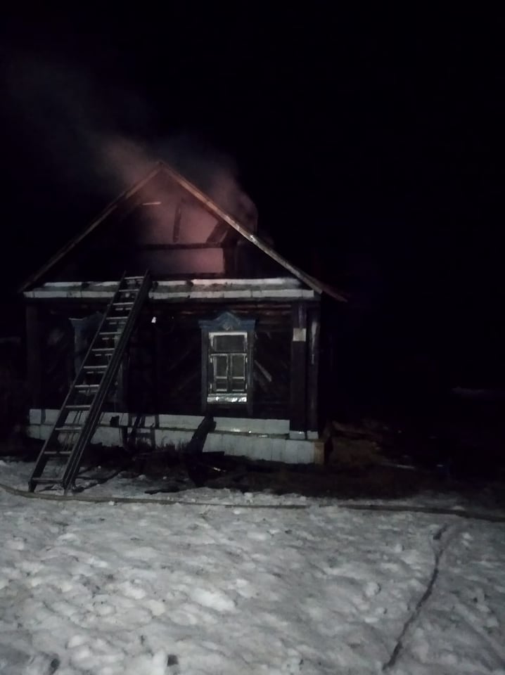В Пензенской области хозяин сгорел в собственном доме