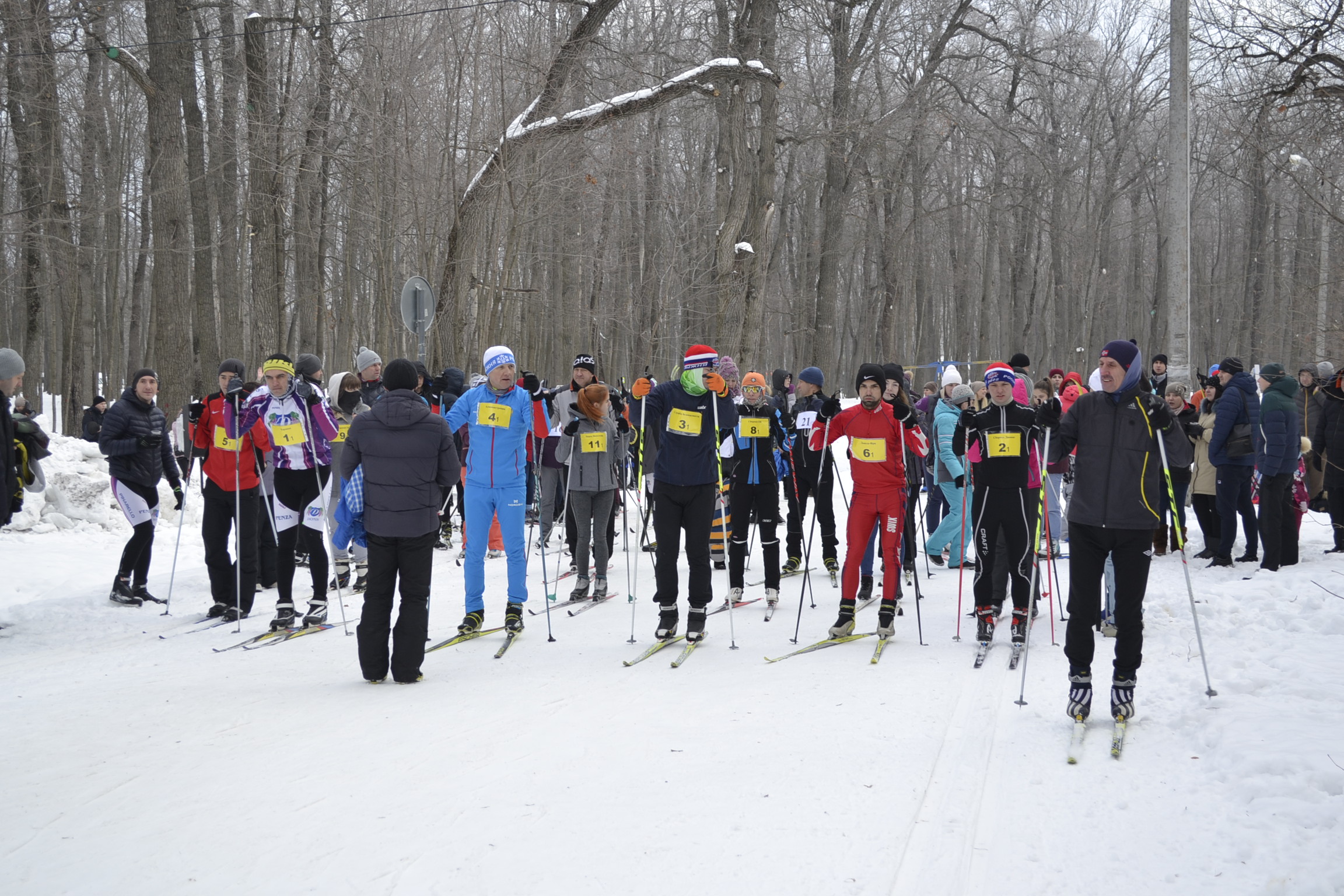 Сотрудники ГК "Дионис" приняли участие в лыжной гонке