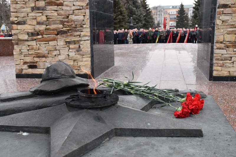 В Пензе почтили память воинов-интернационалистов