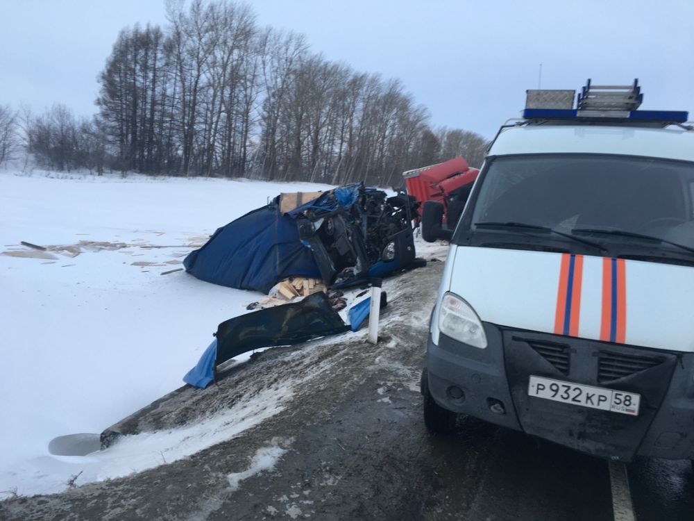 Спасатели рассказали подробности смертельной аварии на трассе «Пенза-Тамбов»