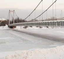 В Пензе трое детей играли на тонком льду Суры