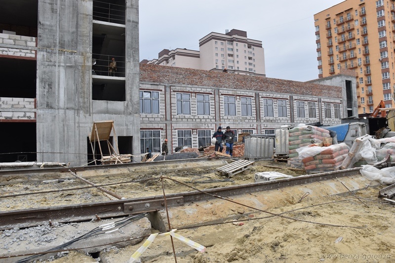 В Пензе строительство школы в Арбеково закончат в 2020 году