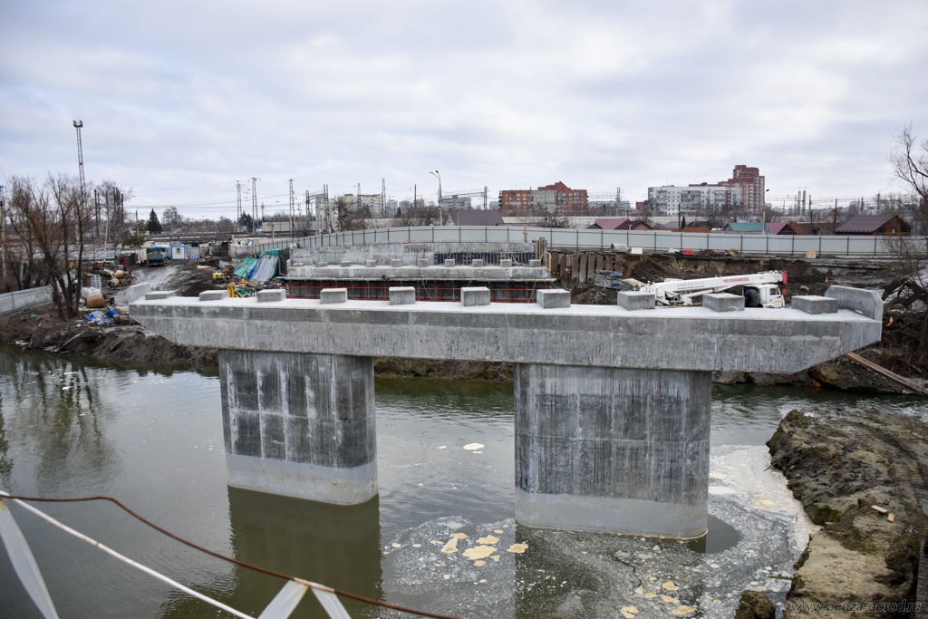 В мэрии Пензы назвали сроки окончания ремонта на Бакунинском мосту
