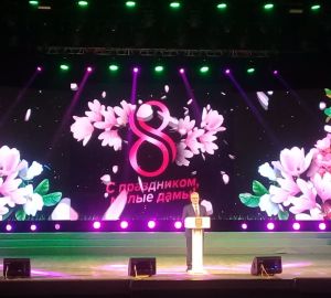 В Пензе стартовал праздничный концерт по случаю 8 марта