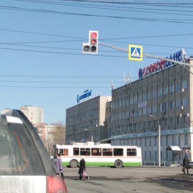 В Пензе на перекрестке улиц Суворова и Кулакова изменилась схема движения