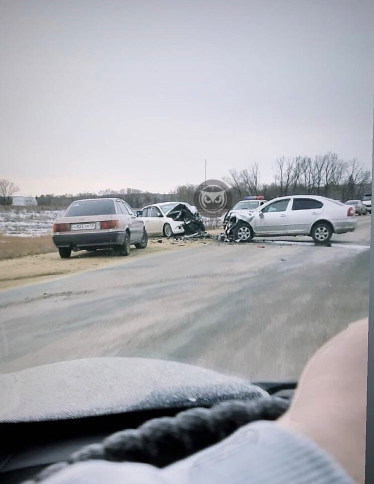 В страшном ДТП на трассе «Пенза-Кондоль» пострадали оба водителя