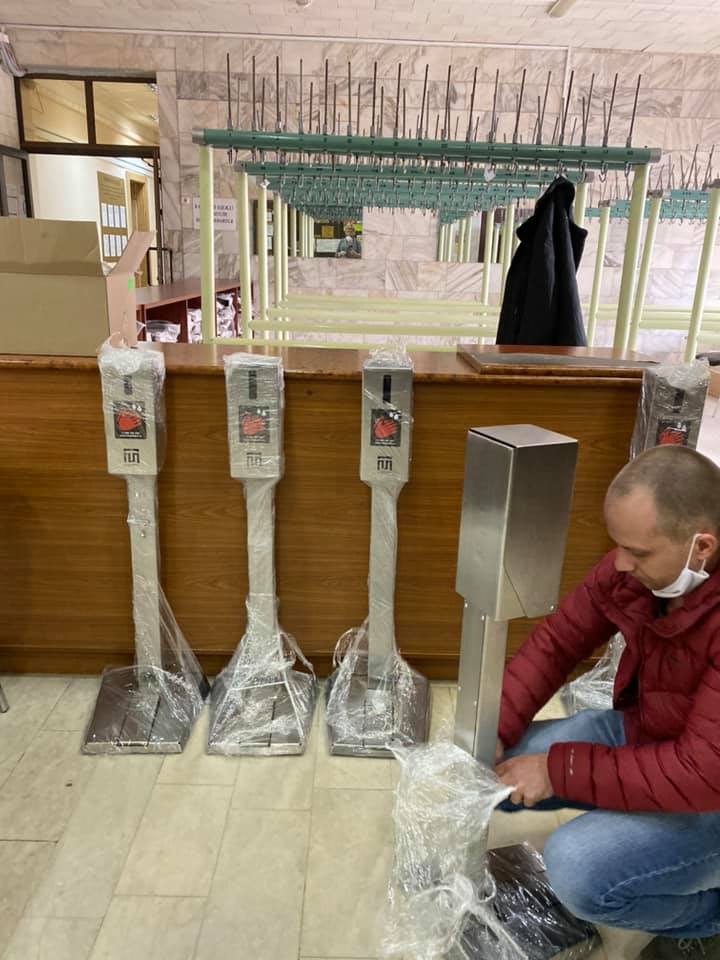 Установки «Мизотти» для антисептиков можно протестировать на вокзалах Пензы