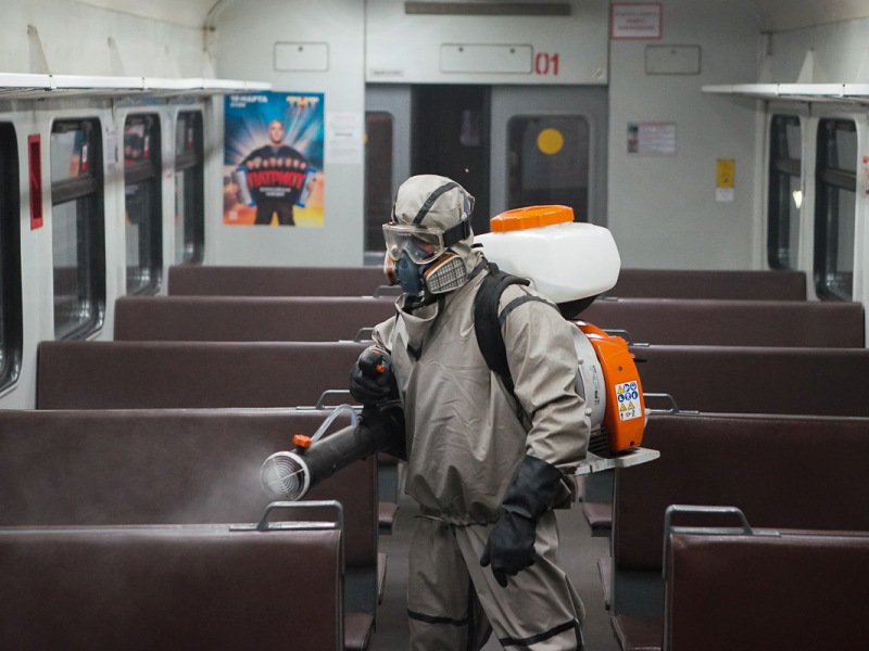 В «РЖД» рассказали, как в Пензе дезинфицируют электрички