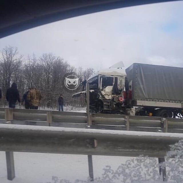 ДТП в Пензенской области: фура превратилась в груду железа