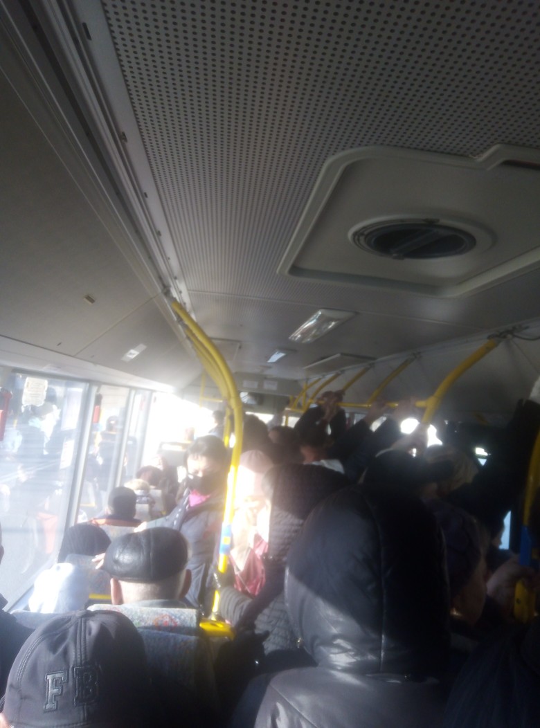 Пензенцы сообщили о переполненных автобусах