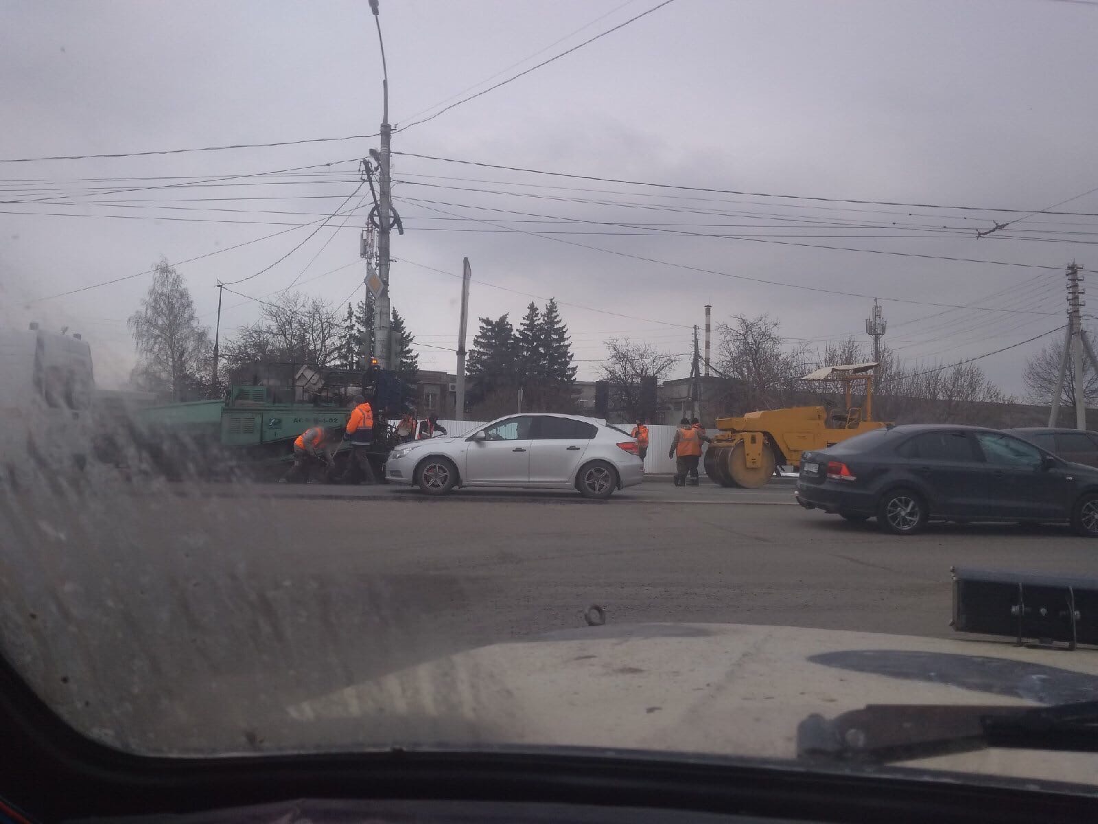 В Пензе дорожные работы спровоцировали многокилометровую пробку