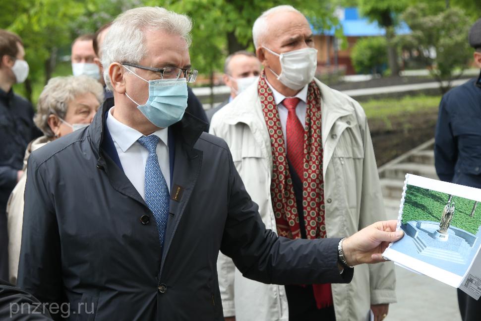 В Пензе возле Спасского собора появятся два новых памятника