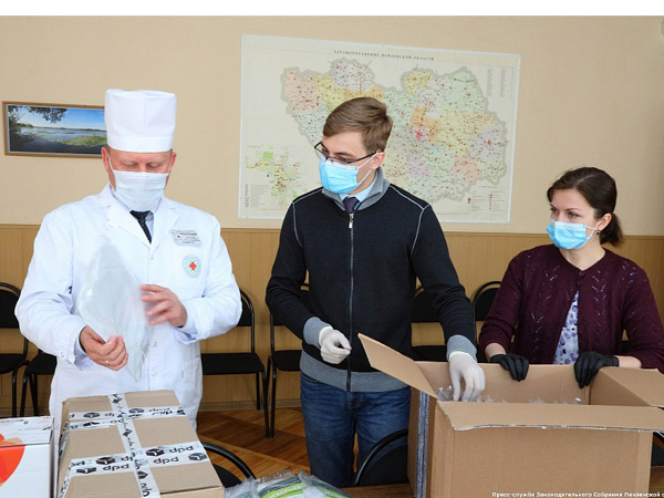 По инициативе Валерия Лидина пензенские врачи получили новые средства защиты