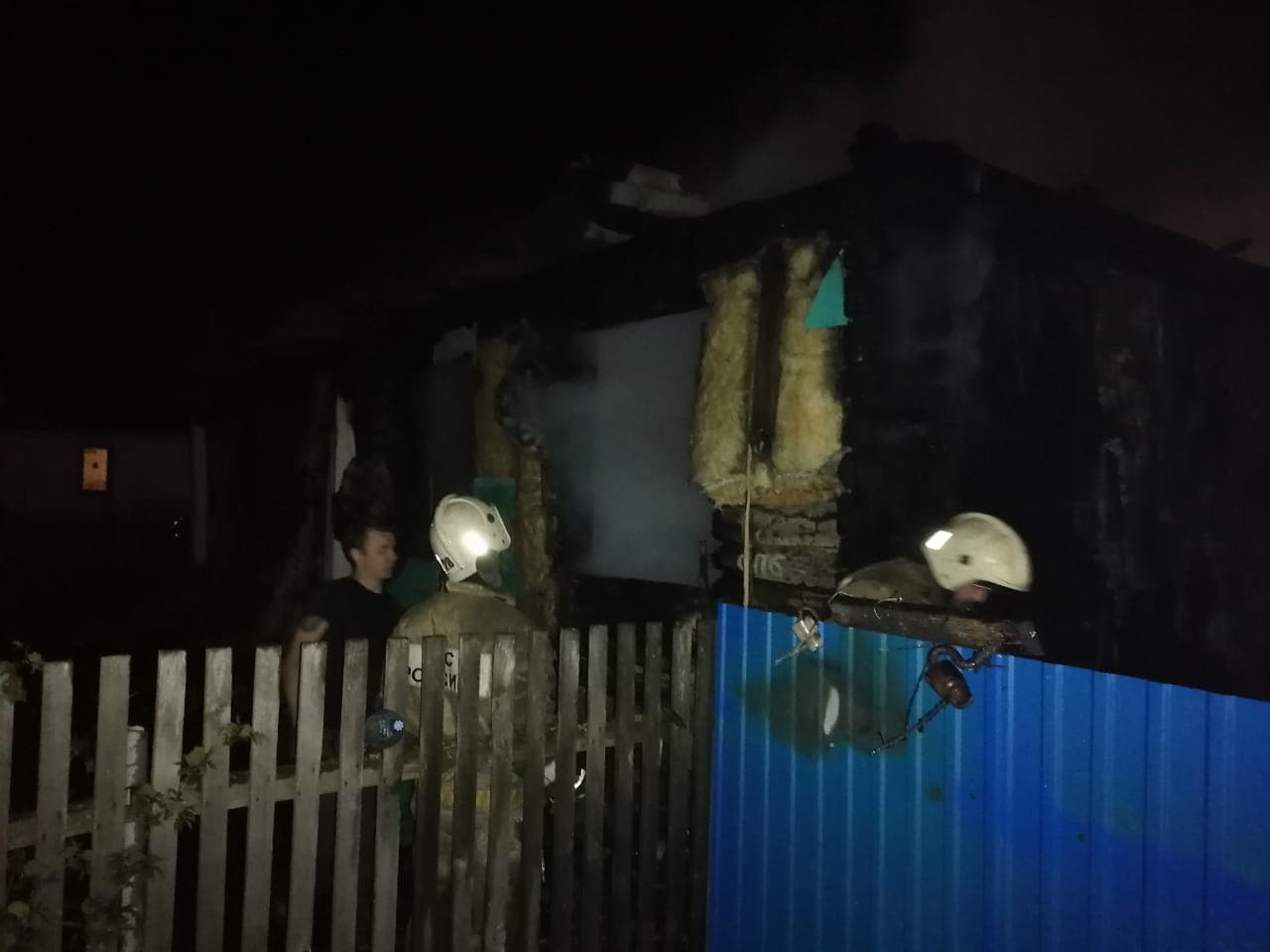 Двое жителей Пензенской области погибли  при пожаре