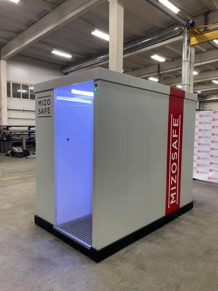 Пензенский завод «Мизоти» выпустил первый тоннель для дезинфекции