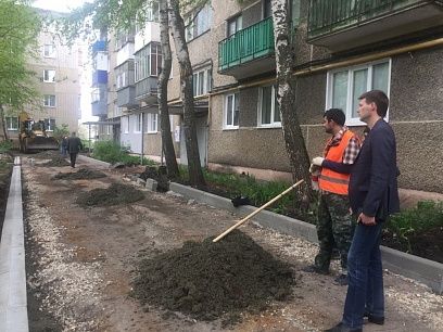 В Пензе приступили к  благоустройству дворов