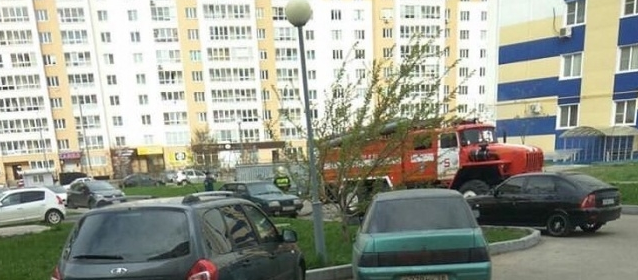 В Спутнике произошел пожар