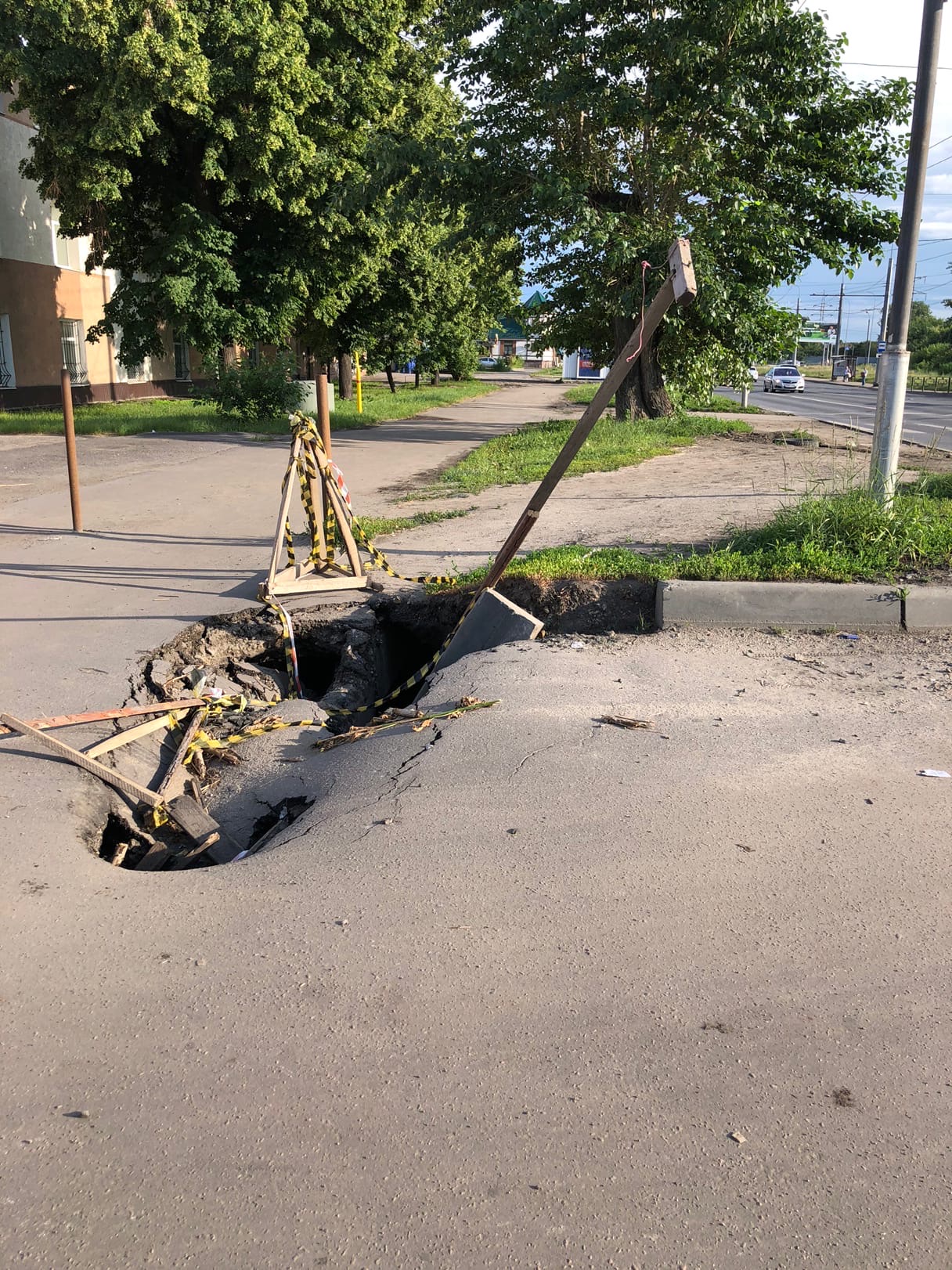 Пензенцев предупредили о новой дыре в асфальте