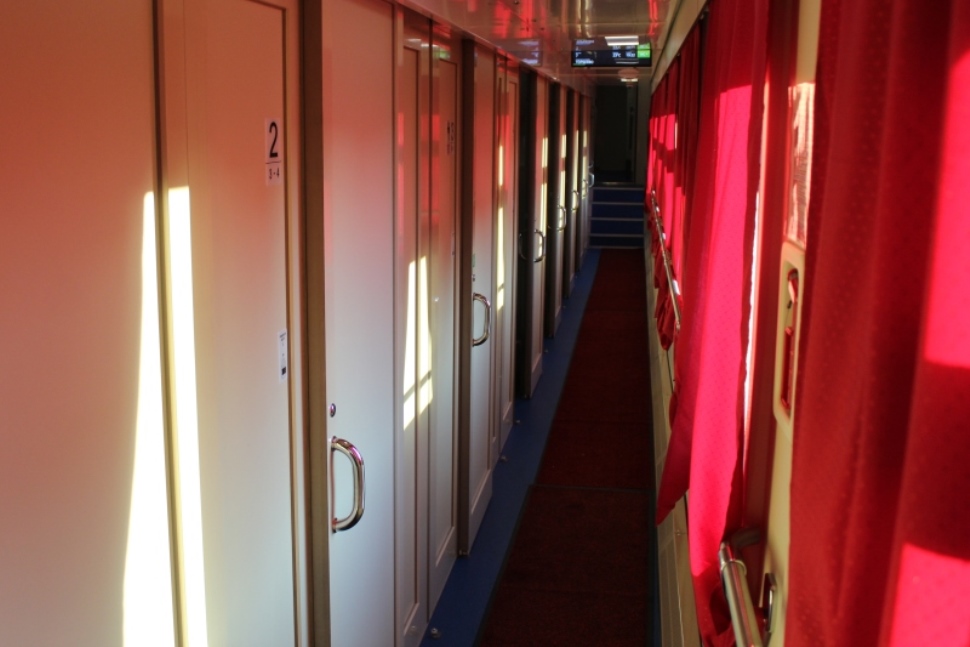 В состав пензенского двухэтажного поезда "Сура" включены СВ-вагоны