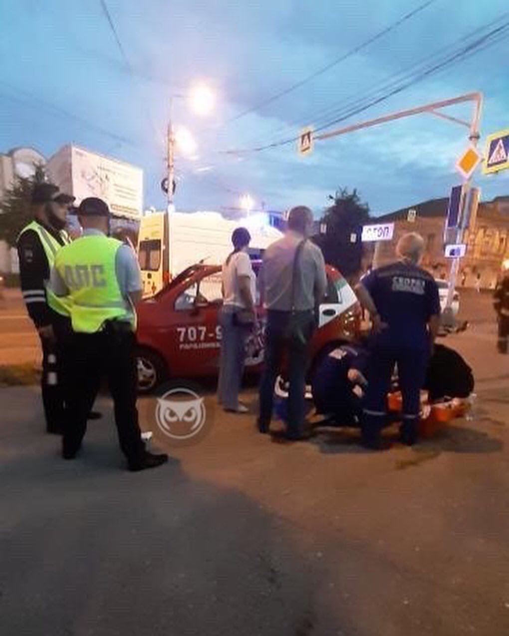 В Пензе в ДТП с доставщиком пиццы пострадали две 17-летние девушки