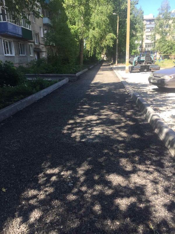 В Пензе продолжается благоустройство дворов