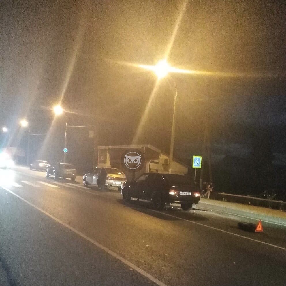 Тройное ДТП в Пензенской области: на пешеходном переходе столкнулись легковушки