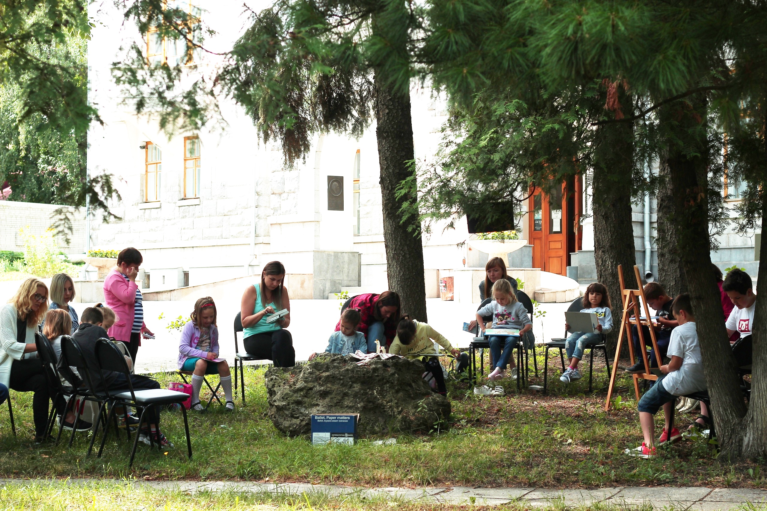 В пензенской картинной галерее дают уроки рисования для детей