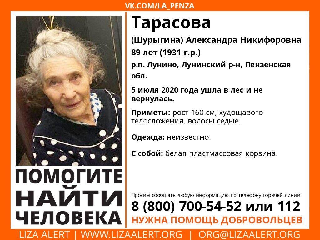 В Пензенской области в лесу потерялась 89-летняя бабушка