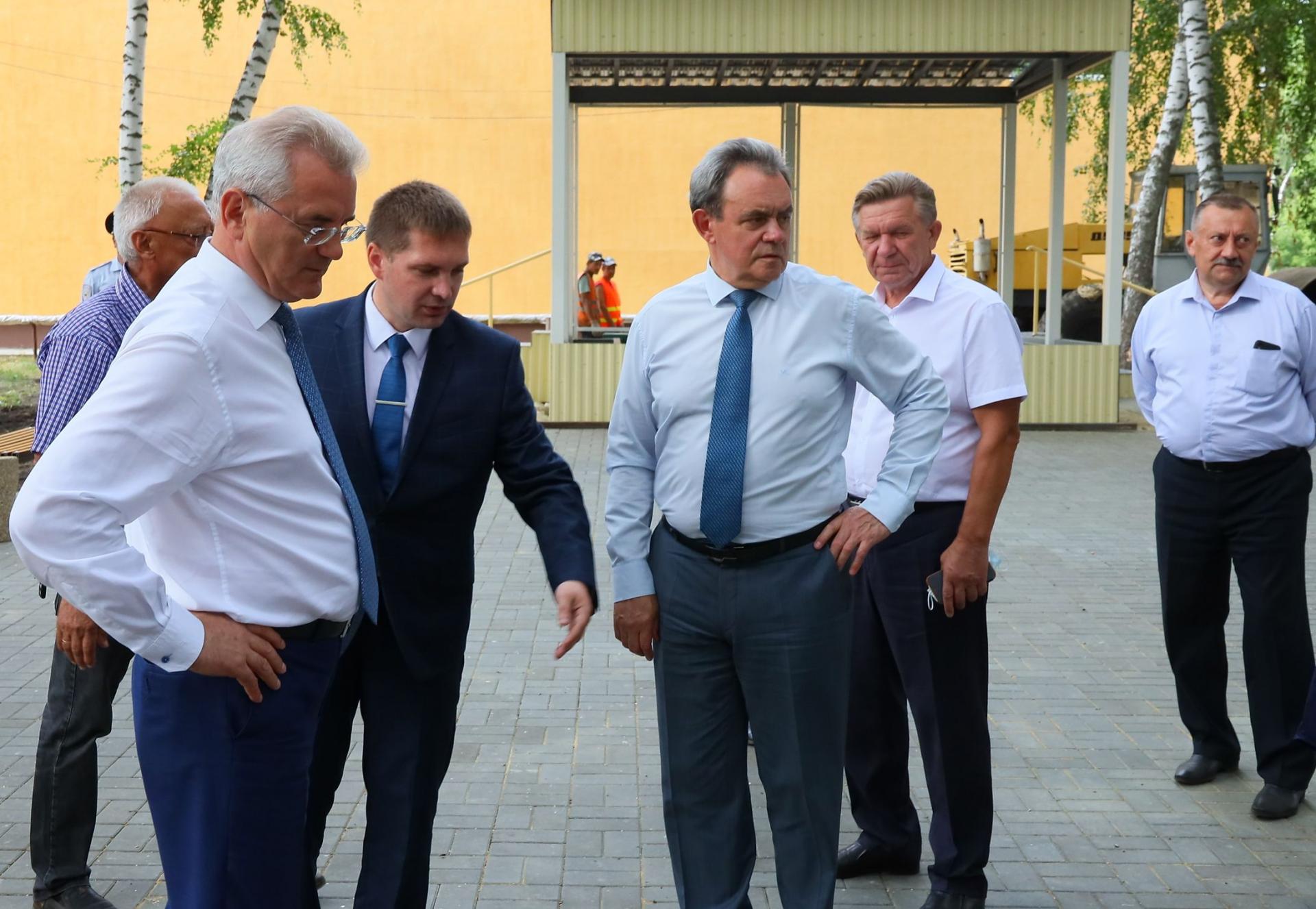 В Малой Сердобе реконструировали главную площадь