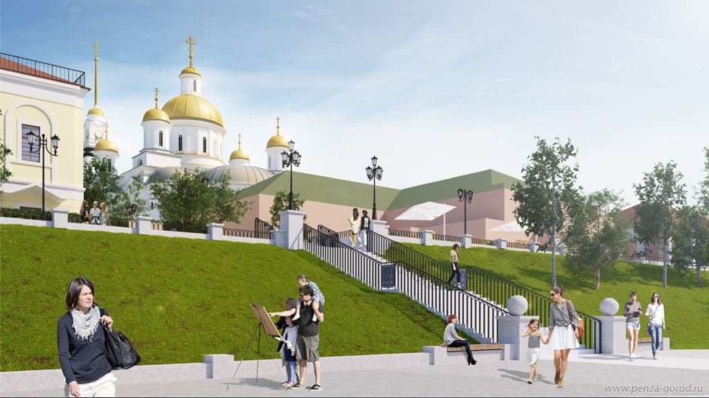 Названа дата открытия Крепостного вала в Пензе