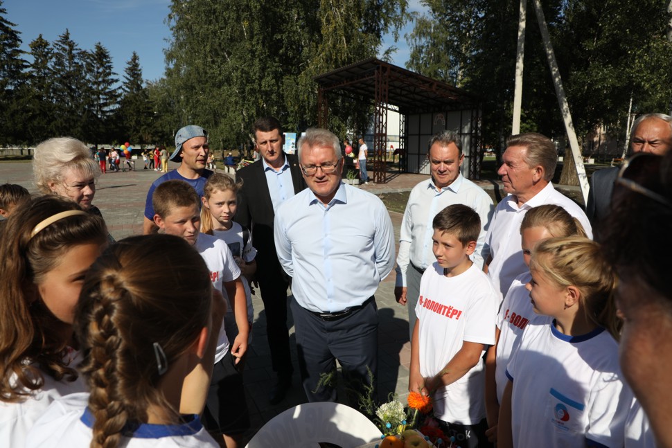 В Колышлее презентовали обновленный парк отдыха