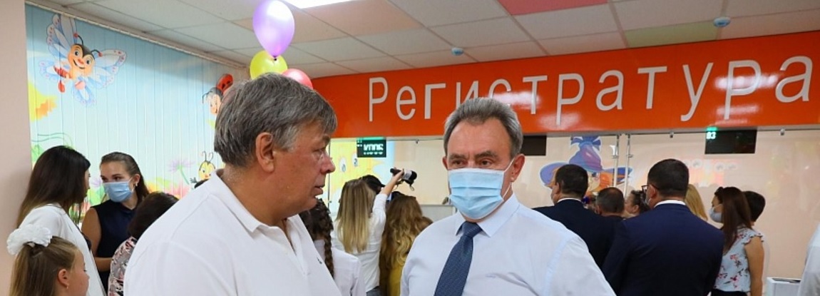 Валерий Лидин: отремонтированная поликлиника в Сердобске сохранит здоровье детей
