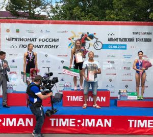 Пензенские спортсменки привезли медали Чемпионата России по триатлону