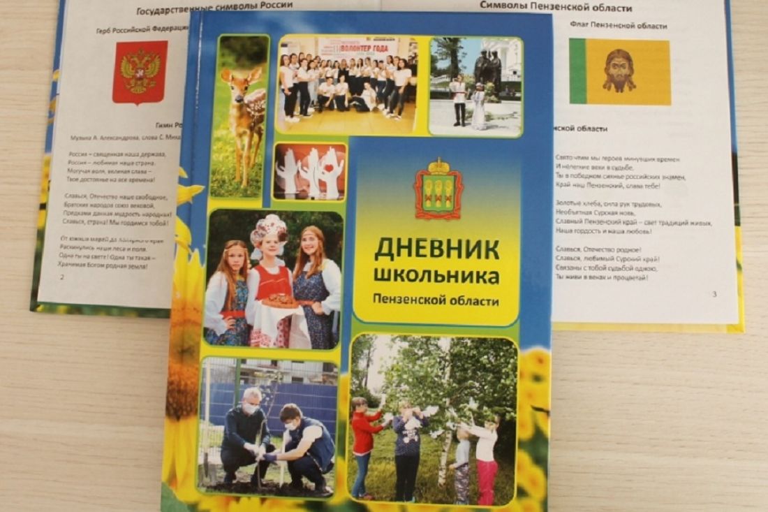 Бюджетные дневники получат 55 тысяч школьников Пензенской области