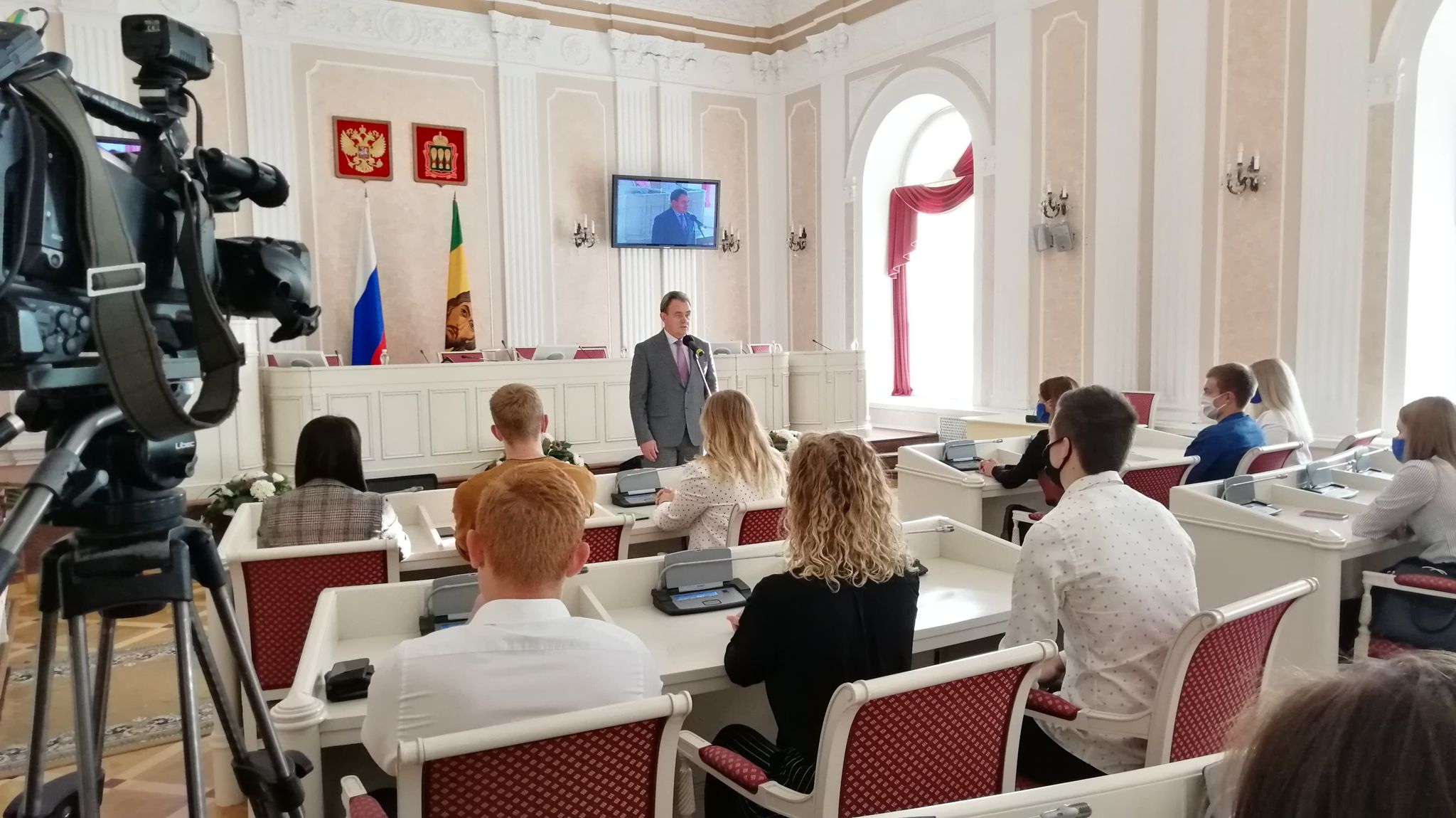 Валерий Лидин предложил молодым юристам высказаться относительно прошедших выборов