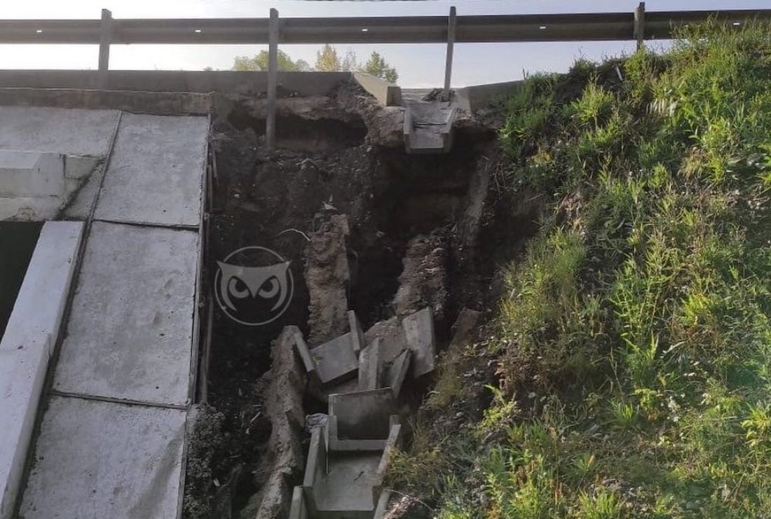 Пензенцы сообщили о разрушении конструкций моста в Арбеково