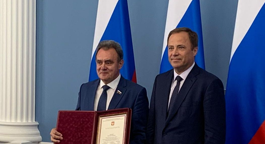 Валерий Лидин занял 11-ю строчку общероссийского рейтинга глав областных парламентов