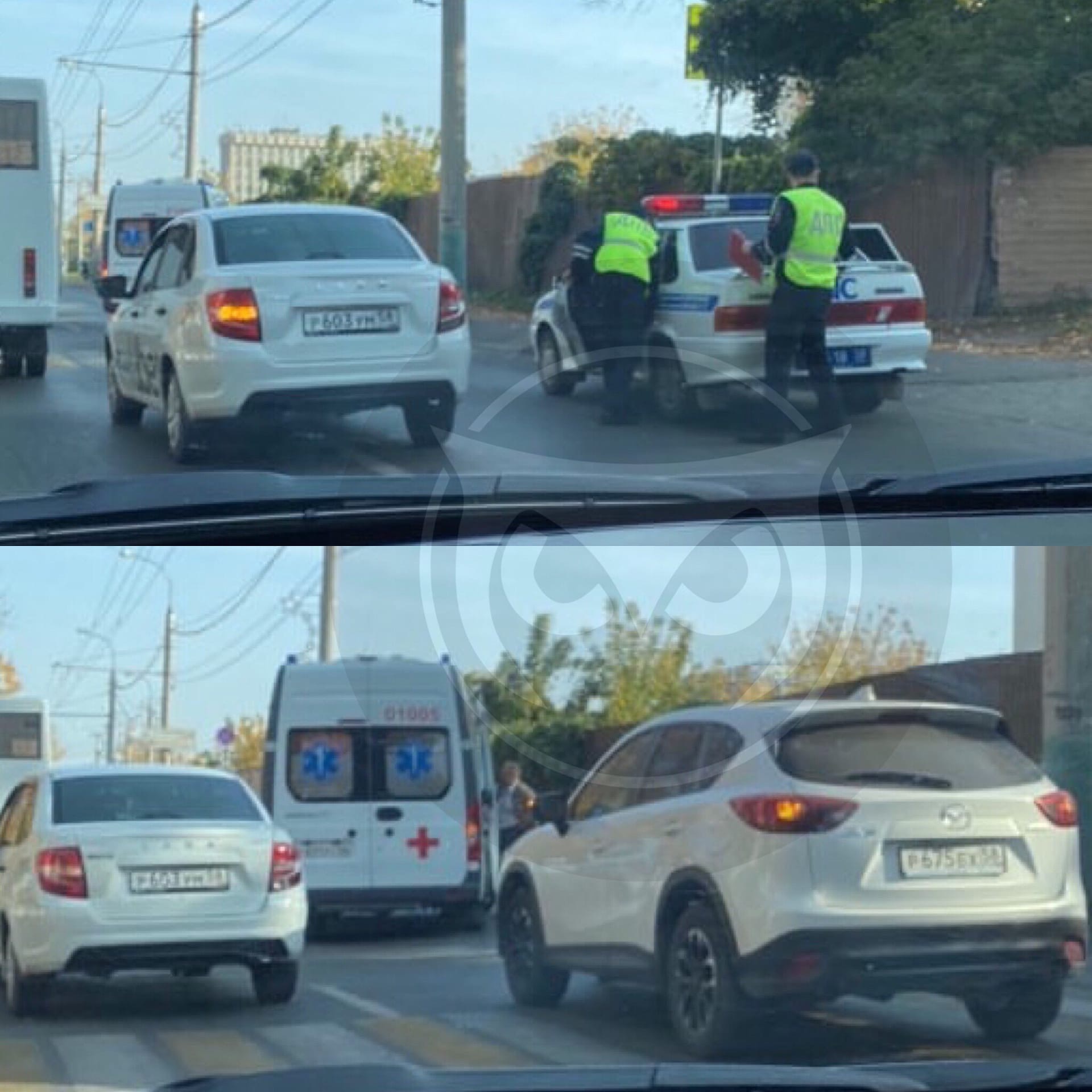 В Пензе на пешеходном переходе сбили человека