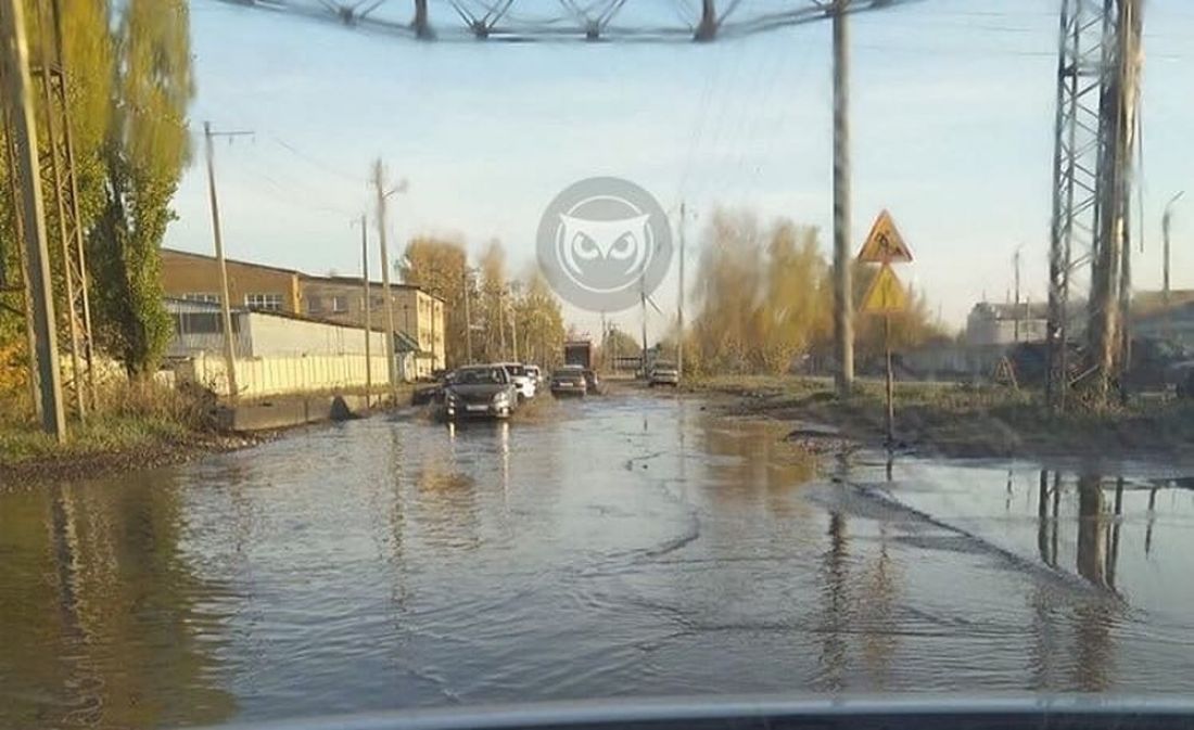 "Канал Рябова" в Пензе  опять затопило