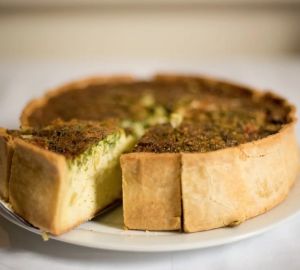 Рецепт: пирог с капустой на кефире