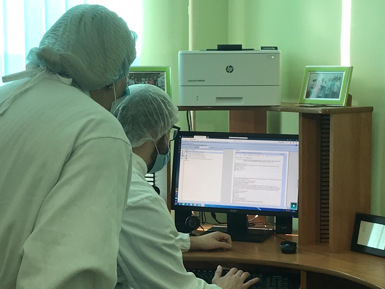 В Пензенской больнице Бурденко врачи будут заполнять документы голосом