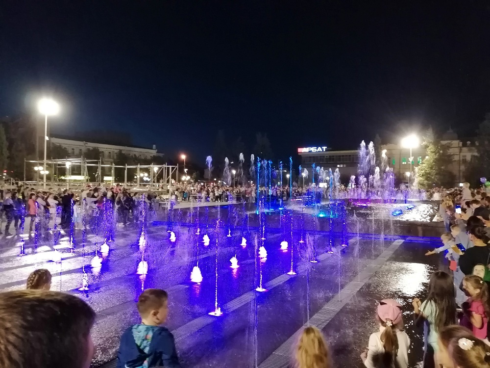 Пензенский фонтан будет работать на неделю дольше