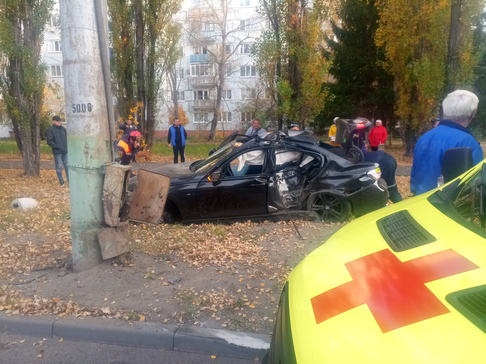 В Пензе в ДТП погиб молодой пассажир BMW