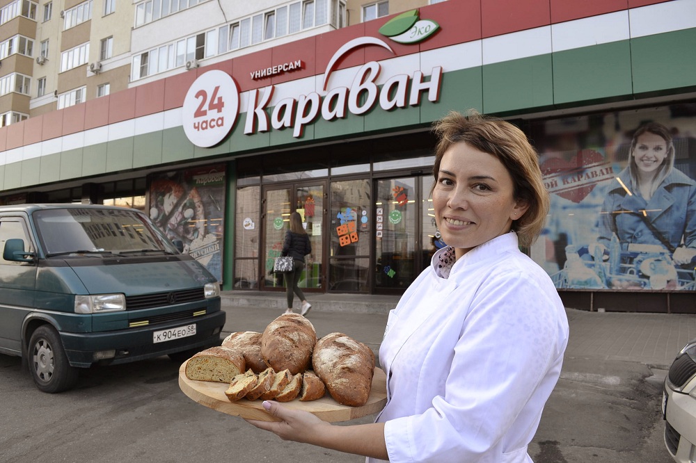 В Пензе "Пан Калач" презентовал фитнес-хлеб для приверженцев здорового питания