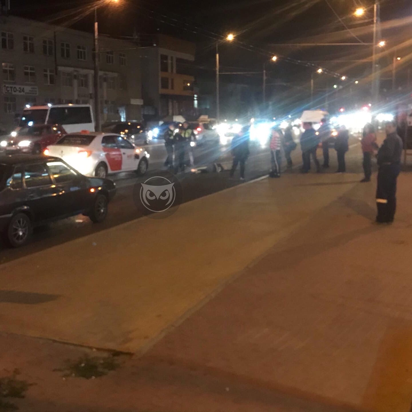 В пензенской Терновке в тройном ДТП пострадали два пешехода