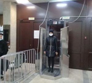 В Пензенской мэрии установили дезинфекционные рамки «Мизотти»